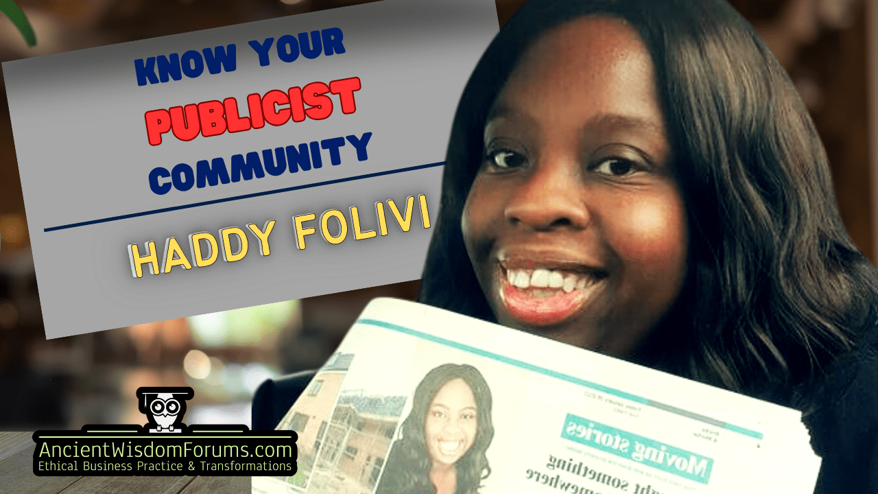 Know Your Community – Haddy Folivi